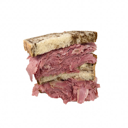 One Pounder Corned Beef Sandwich (with chips and pickle)