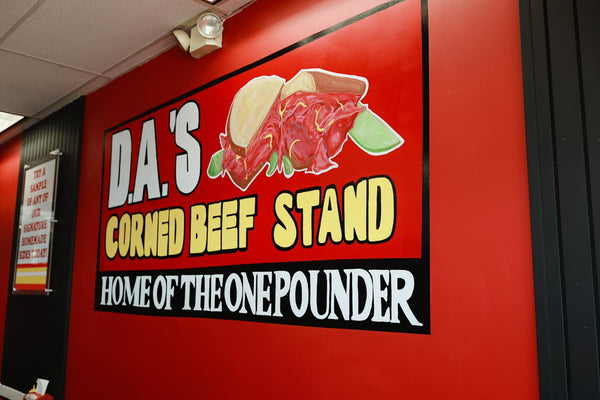 "The sign says it all. Home of the One Pounder."