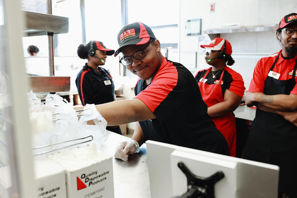 "Stacks on stacks. The One Pounder starts right here."
